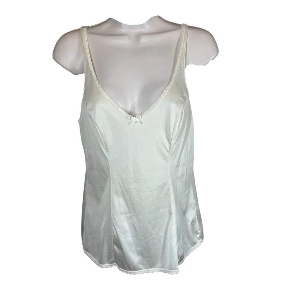 Vintage Vanity Fair satin cami tank top fairy dainty grunge women’s medium
